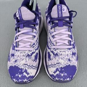 Brooks Ghost 13 Unity Shoes Womens Size 9 Purple Tie Dye Running 1203381B574